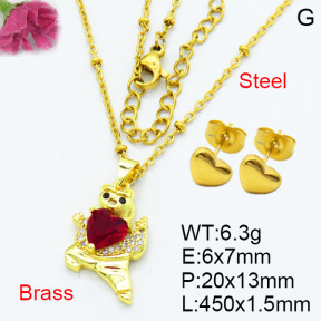 Fashion Brass Sets  F3S007600aajl-L002