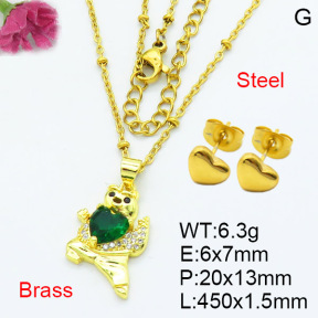 Fashion Brass Sets  F3S007603aajl-L002