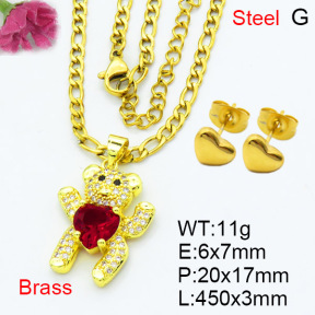 Fashion Brass Sets  F3S007605baka-L002