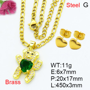 Fashion Brass Sets  F3S007608baka-L002