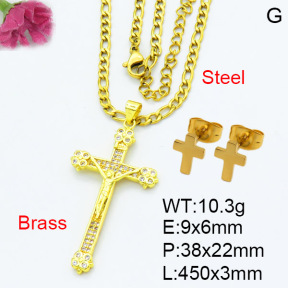 Fashion Brass Sets  F3S007612baka-L002