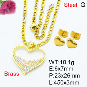 Fashion Brass Sets  F3S007613aakl-L002