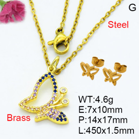 Fashion Brass Sets  F3S007616aajl-L002