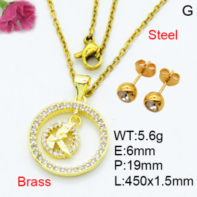 Fashion Brass Sets  F3S007620aakl-L002