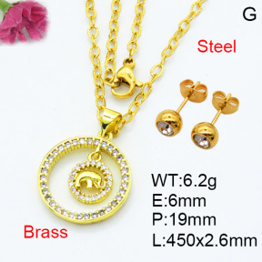 Fashion Brass Sets  F3S007626aakl-L002