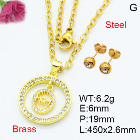 Fashion Brass Sets  F3S007631aakl-L002