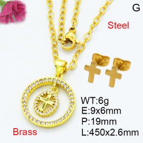 Fashion Brass Sets  F3S007633aakl-L002