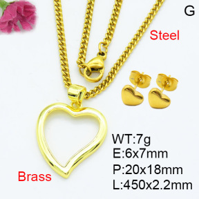 Fashion Brass Sets  F3S007639vaia-L002