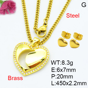 Fashion Brass Sets  F3S007644baka-L002