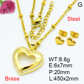 Fashion Brass Sets  F3S007649baka-L002