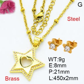 Fashion Brass Sets  F3S007650baka-L002