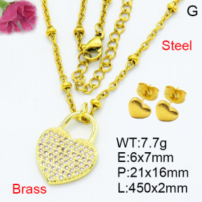 Fashion Brass Sets  F3S007651aajl-L002