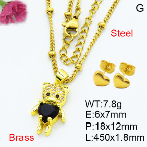 Fashion Brass Sets  F3S007656aajl-L002