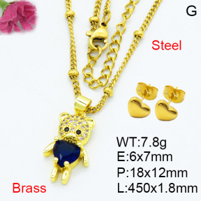 Fashion Brass Sets  F3S007657aajl-L002