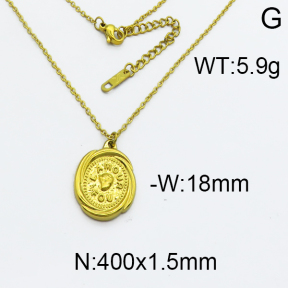 SS Necklace  5N2000049vbmb-334