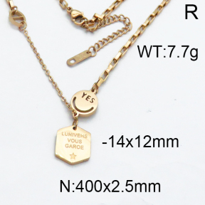 SS Necklace  5N2000055vbpb-334