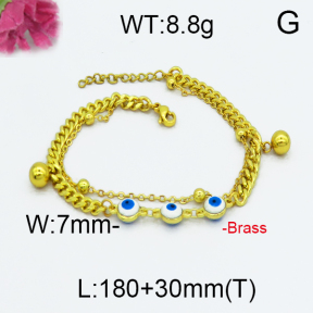 Fashion Brass Bracelet  F5B300008vbpb-J71