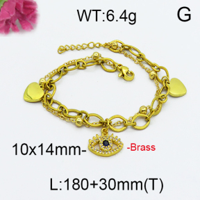 Fashion Brass Bracelet  F5B400042vbpb-J71