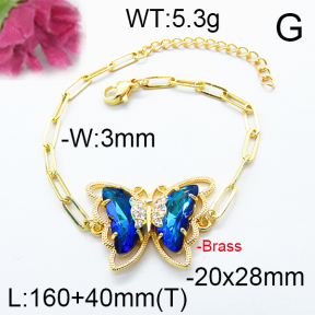 Fashion Brass Bracelet  F6B404631abol-J66