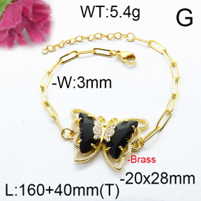 Fashion Brass Bracelet  F6B404636abol-J66