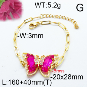 Fashion Brass Bracelet  F6B404645abol-J66