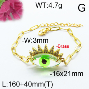 Fashion Brass Bracelet  F6B404650vbpb-J66