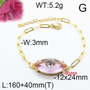 Fashion Brass Bracelet  F6B404661abol-J66