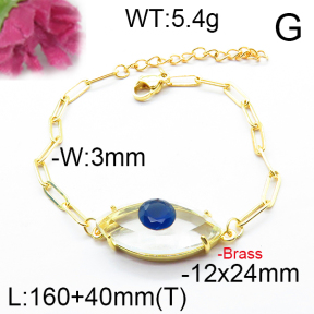 Jusnova  Fashion Brass Bracelet  F6B404663abol-J66