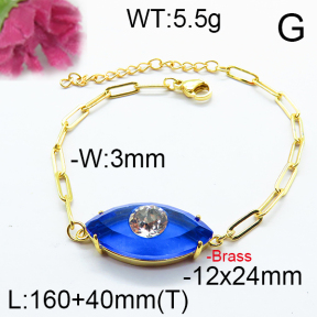 Jusnova  Fashion Brass Bracelet  F6B404664abol-J66