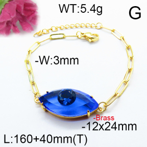 Fashion Brass Bracelet  F6B404676abol-J66