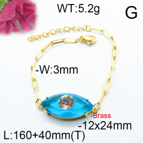 Fashion Brass Bracelet  F6B404683abol-J66