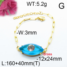 Jusnova  Fashion Brass Bracelet  F6B404683abol-J66