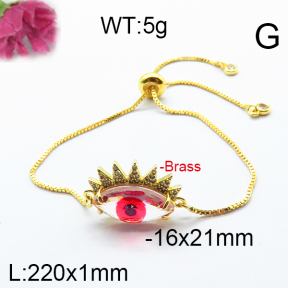 Fashion Brass Bracelet  F6B404699vbpb-J66