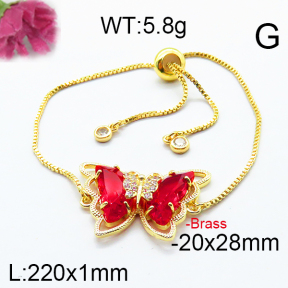 Fashion Brass Bracelet  F6B404705abol-J66