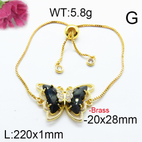 Fashion Brass Bracelet  F6B404707abol-J66