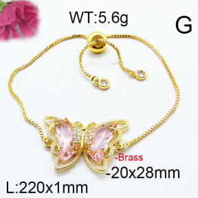 Fashion Brass Bracelet  F6B404708abol-J66