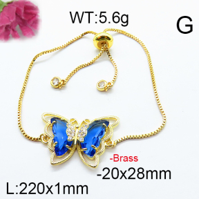 Fashion Brass Bracelet  F6B404710abol-J66