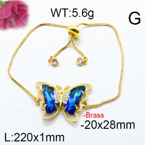 Fashion Brass Bracelet  F6B404715abol-J66