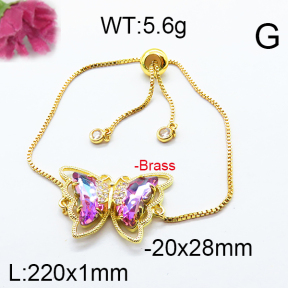 Fashion Brass Bracelet  F6B404718abol-J66