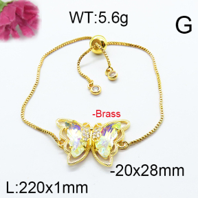 Fashion Brass Bracelet  F6B404719abol-J66