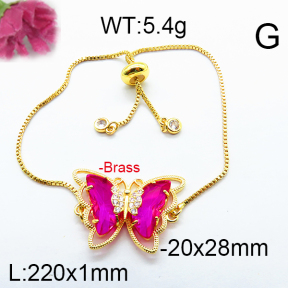 Fashion Brass Bracelet  F6B404720abol-J66