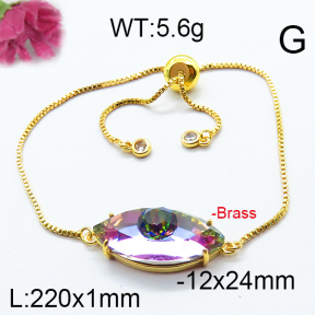 Jusnova  Fashion Brass Bracelet  F6B404721abol-J66