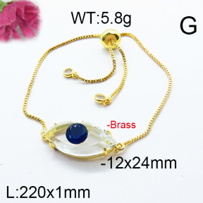 Fashion Brass Bracelet  F6B404722abol-J66