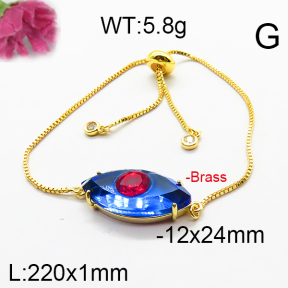 Fashion Brass Bracelet  F6B404726abol-J66