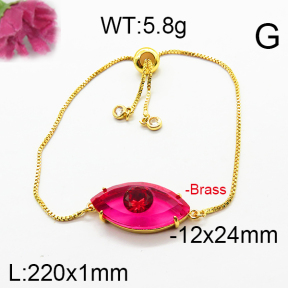 Jusnova  Fashion Brass Bracelet  F6B404727abol-J66