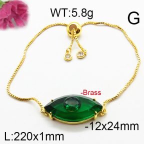 Fashion Brass Bracelet  F6B404732abol-J66