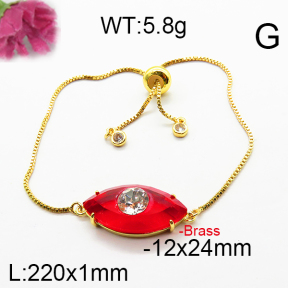 Fashion Brass Bracelet  F6B404733abol-J66