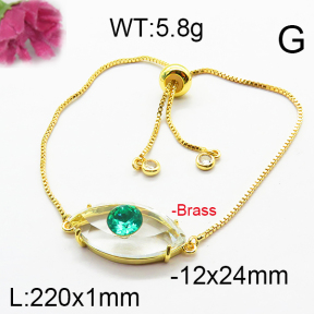 Jusnova  Fashion Brass Bracelet  F6B404743abol-J66