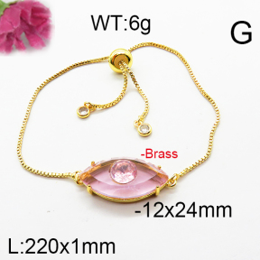 Fashion Brass Bracelet  F6B404749abol-J66