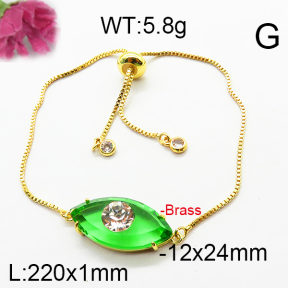 Fashion Brass Bracelet  F6B404751abol-J66